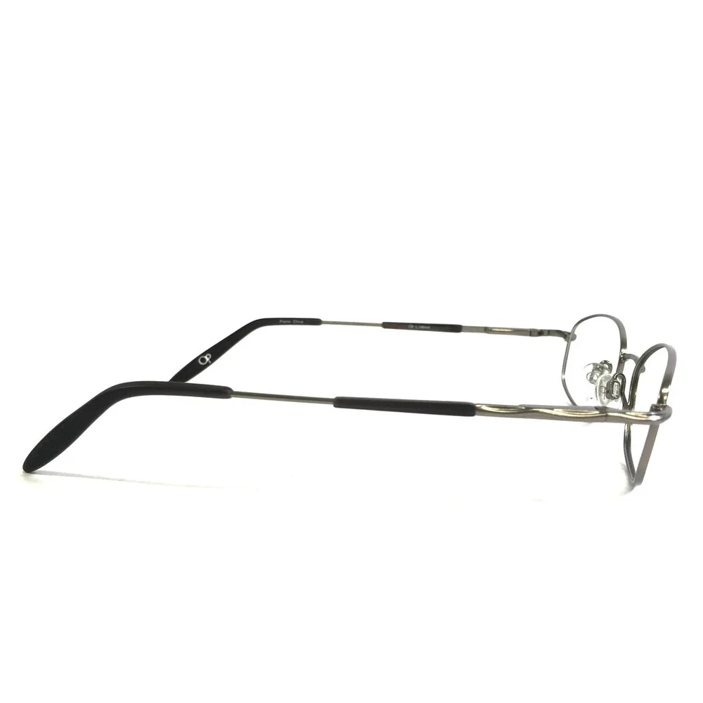 Ocean Pacific Eyeglasses Frames VOYAGER PEWTER Gray Oval Wire Rim 51-17-140